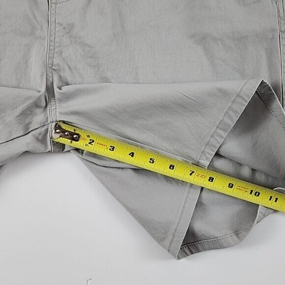 NWT West 49 Men's Mid Length Above Knee Cotton Stretch Shorts Grey Size XL - Picture 14 of 14